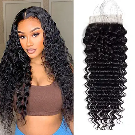 100% Virgin Human Hair 4X4 HD Closure