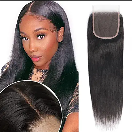 100% Virgin Human Hair 4X4 HD Closure